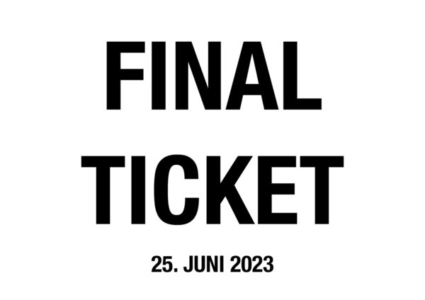 Finalticket | Treffpunkt Kaffeetälchen - 25. Juni 2023